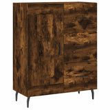 Sideboard Smoked Oak 69.5x34x90 cm Engineered Wood 830281