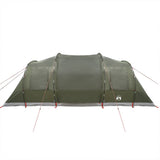 Camping Tent Tunnel 4-Person Olive Green Waterproof 4009413