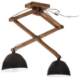 Ceiling Lamp 25 W Black 29x18x85 cm E27 371930