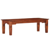 Coffee Table 110x50x35 cm Solid Acacia Wood 286258