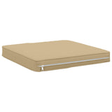 4-Piece Seat Cushions VUGHT 4 pcs 100% Polyester Beige 946280