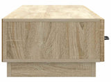 TV Cabinet Sonoma Oak 147 x 34.5 x 27 cm Engineered Wood 895397