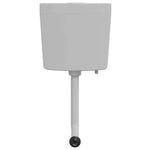 Toilet Cistern with Bottom Water Inlet 3/6 L Grey 148008