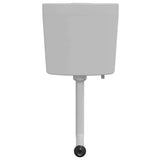 Toilet Cistern with Bottom Water Inlet 3/6 L Grey 148008
