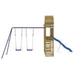 ZNTS Outdoor Playset Impregnated Wood Pine 3156981