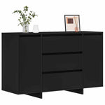 Sideboard with Drawer Black 120 x 41 x 75 cm Engineered wood 3333907