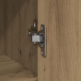 Sideboard with Drawer Artisan Oak 101x35x76 cm Engineered Wood 861570