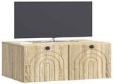 Wall-Mounted TV Cabinet Sonoma Oak 59.5 x 41 x 30 cm 898167