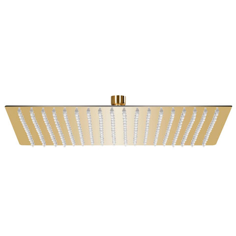 Rain Shower Head Stainless Steel 50x50 cm Square Gold 147712