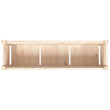 Garden Planter with Legs 110x31x70 cm Solid Wood Pine 837564