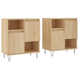 Sideboards 2 pcs Sonoma Oak Engineered Wood 3190128