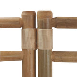 Folding 6-Panel Room Divider 240 cm Bamboo and Canvas 350630