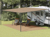 Tent Carpet 300x500 cm Taupe 310749