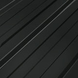 Roof Panel 12 pcs Anthracite 129 x 45 cm Galvanised steel 42047075