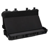 ZNTS Wheeled Flight Case Black 96x42x16 cm PP 51801