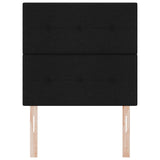 Headboard Height Adjustable with Headboard Black 80 cm Fabric 3337784