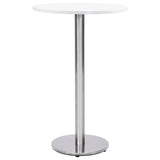 Bistro Table Leg Silver Stainless steel 45 x 107 cm Industrial 325440