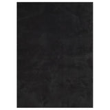 Rug HUARTE Short Pile Soft and Washable Black 160x230 cm 375117