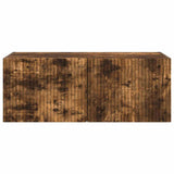 TV Wall Cabinet Smoked Oak 78.5 x 31 x 29.5 cm Engineered Wood 892219