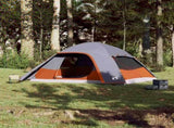 Family Tent Dome 6-Person Grey Waterproof 94725
