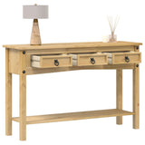 Console Table "Corona" 114x34.5x73 cm Solid Wood Pine 4005666