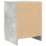TV Cabinet Concrete Grey 40x35x54 cm Engineered Wood 861772