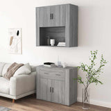Highboard Grey Sonoma Engineered Wood 3185373