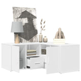 Corner Cabinet White 160x40x45 cm Engineered Wood 3307819