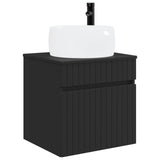Bathroom Cabinet Set 3 pcs Black 49 x 44.5 x 66 cm 3405768