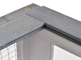 Tortoise House, Small Reptile Wooden House, with Mesh Roofs, Side Panels, for Turtles, Lizards, T3398P347607