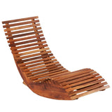 Rocking Sun Loungers 2 pcs Acacia Wood 277093