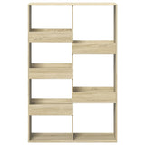 Room Divider Sonoma Oak 100x33x155.5 cm Engineered Wood 3309566