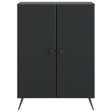 Sideboard Black 66 x 34.5 x 90 cm Engineered Wood 895506