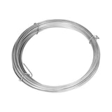 Chain Link Fence with Posts Galvanised Steel 15x1 m Silver 141495