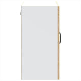 Kitchen Wall Cabinet with Glass Door Kalmar Sonoma Oak Engineered Wood 853610