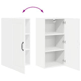 Wall Cabinet PORTO White 40 x 31 x 80 cm Engineered Wood 885375
