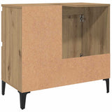 Sink Cabinet Artisan Oak 65x33x60 cm Engineered Wood 857124
