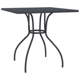 ZNTS 5 Piece Garden Dining Set Anthracite Steel 3187976