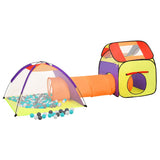 Children Play Tent with 250 Balls Multicolour 338x123x111 cm 3107731