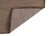 Outdoor Flatweave Rug 160x230 cm Brown 340790