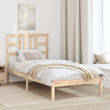 Bed Frame without Mattress 90x200 cm Solid Wood 3105390