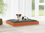 Dog Bed Wax Brown 72 x 54 x 9 cm Solid Pine Wood 867643