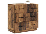Drawer Cabinet Old Wood 66 x 34.5 x 87 cm Engineered Wood 895303