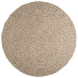 Rug ZIZUR Beige 160 cm Jute Look Indoor and Outdoor 4010416