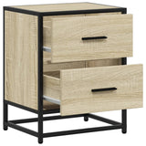 ZNTS Bedside Cabinets 2 pcs Sonoma Oak 40x31x50 cm Engineered Wood 848677