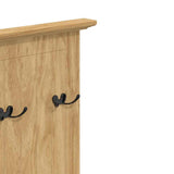 Hallway Cabinet with Drawer BODO Honey Brown 50 x 40 x 156.7 cm 42023476