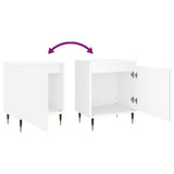 Bedside Cabinets 2 pcs White 40x30x50 cm Engineered Wood 826813
