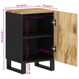 Bathroom Cabinet 38x33x58 cm Solid Wood Mango 351994