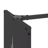 Firewood Rack Black 40x30x80 cm Cold-rolled steel 864225