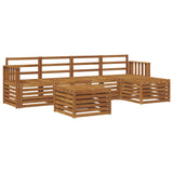 Outdoor Sofa Set 6 pcs Natural 3374679